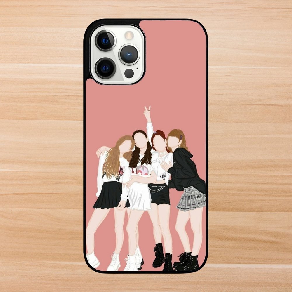 Blackpink Members Minimalistic Kpop iPhone Case
